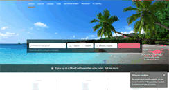 Desktop Screenshot of lastminutetravel.com